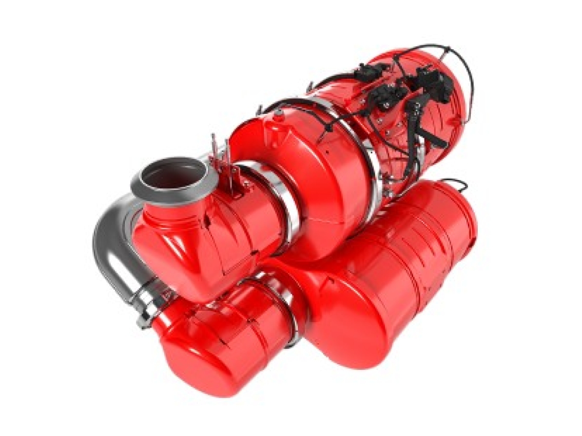 Cummins Twin Module Aftertreatment for Fire and Emergency applications