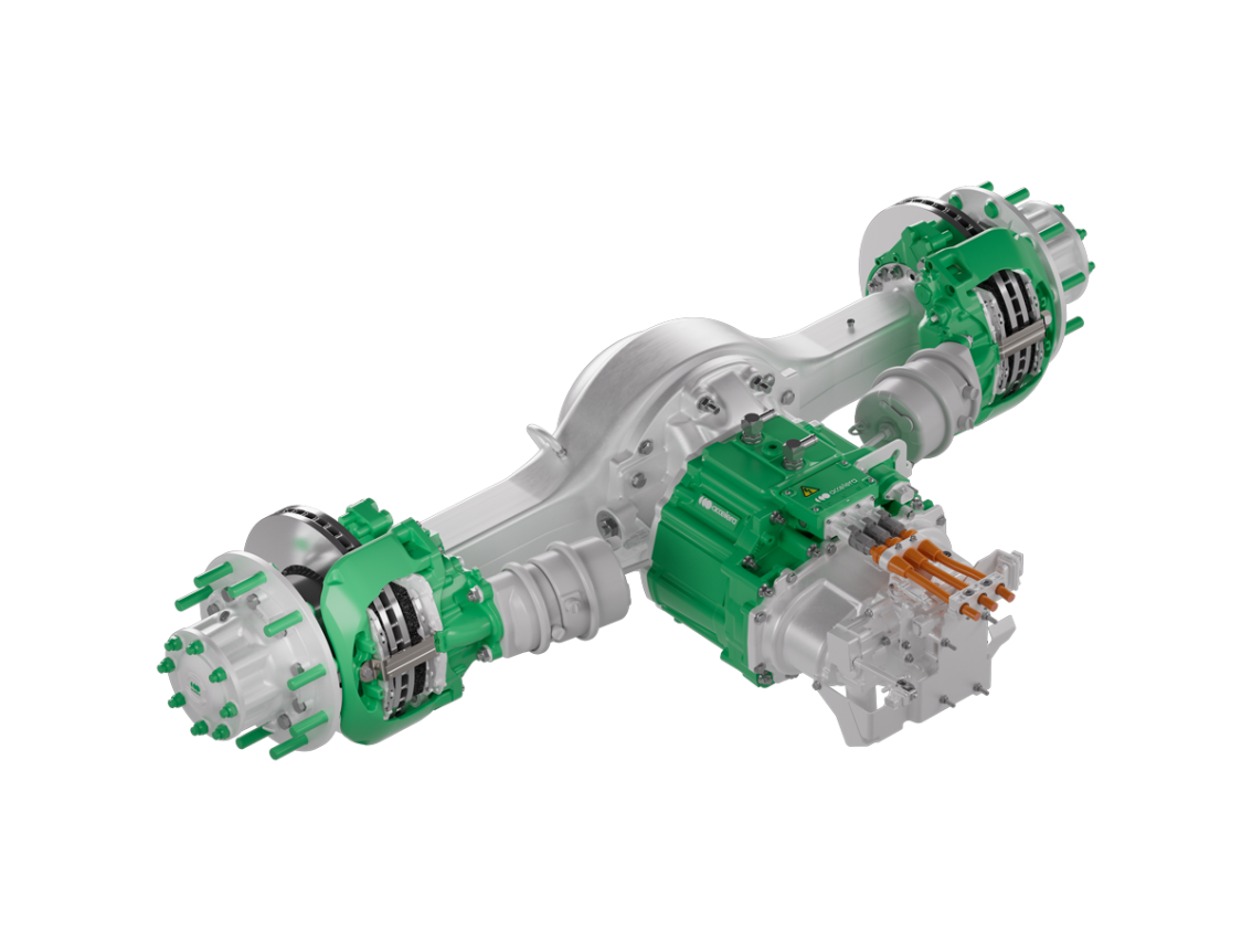 electric truck axle