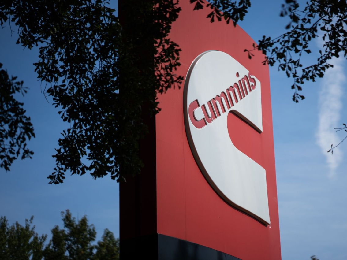 cummins sign at headquarters
