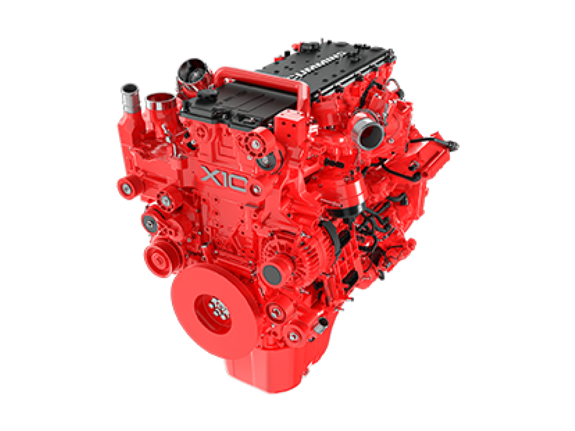 x10 engine for medium duty truck