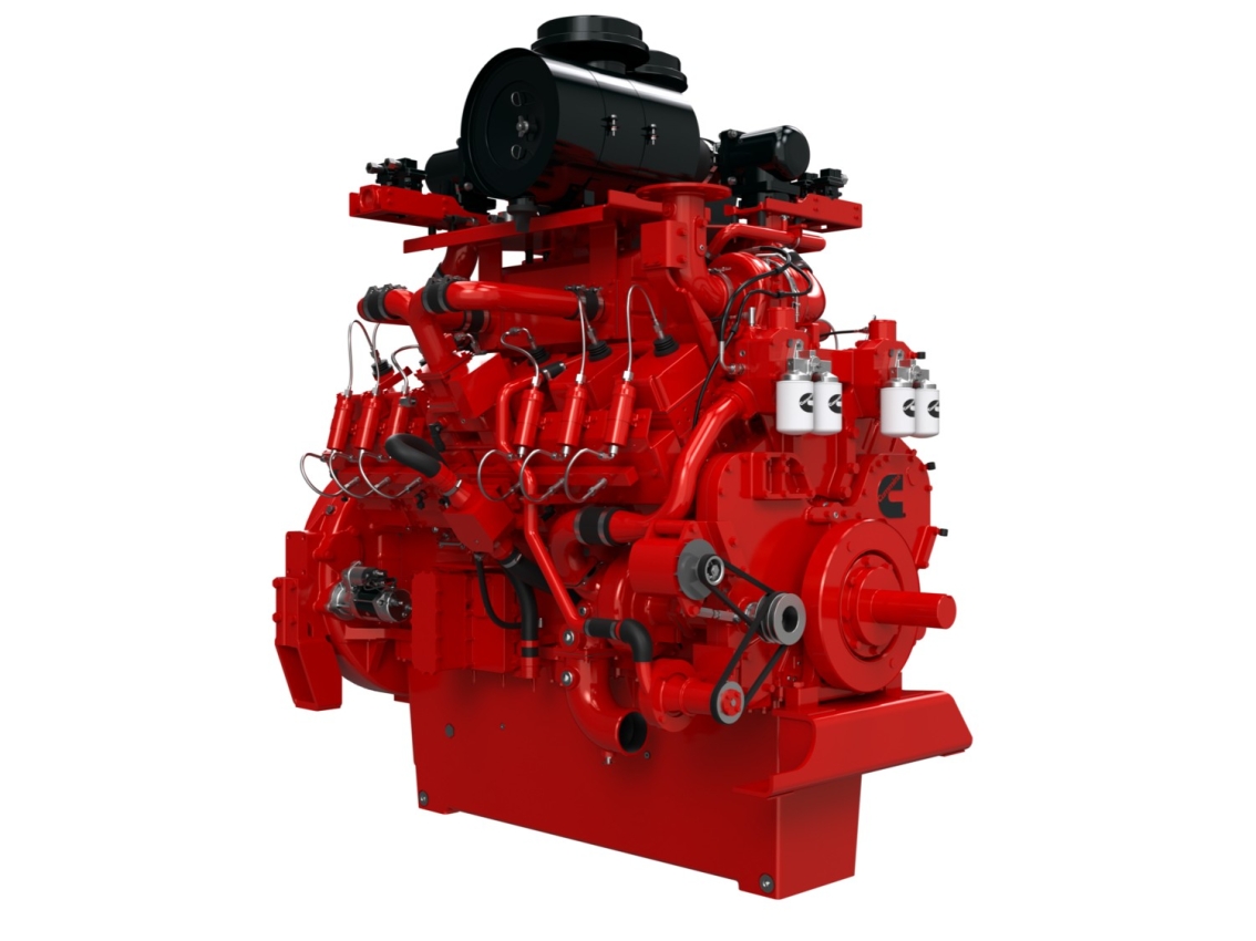 Cummins GTA38GCE natural gas engine for gas compression applications