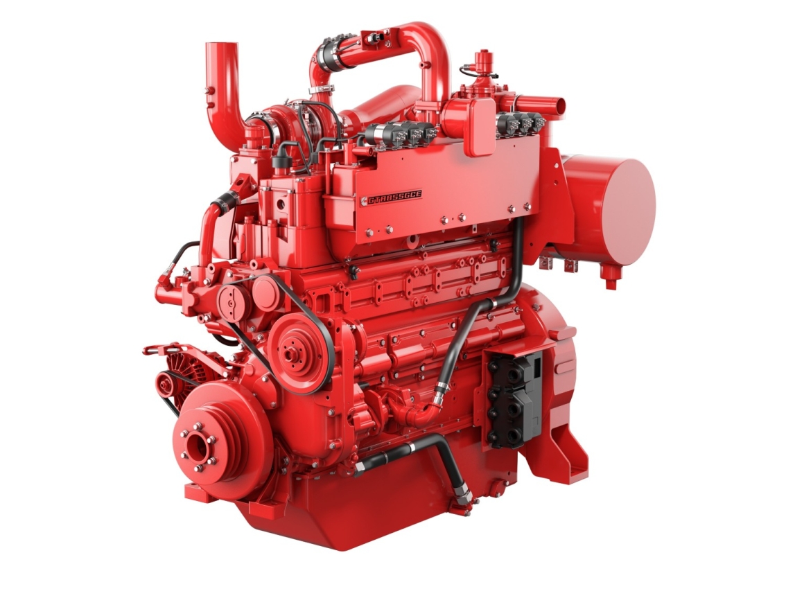 Cummins GTA855GCE natural gas engine for gas compression applications