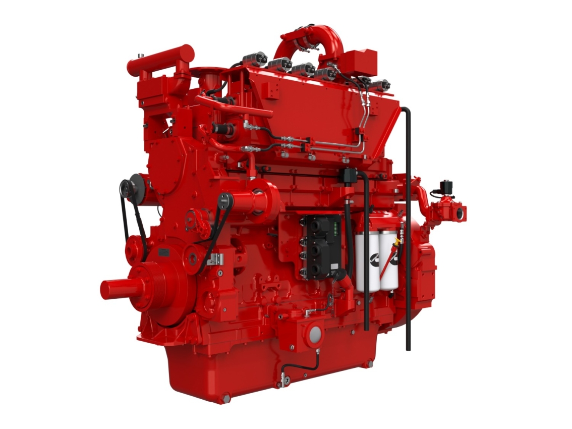 Cummins KTA19GCE natural gas engine for gas compression applications